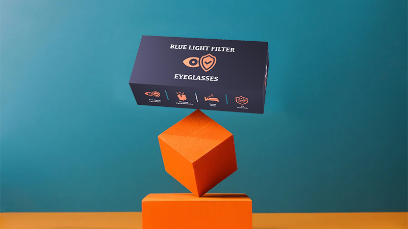 A 3D package design for Sienna Opticals – Blue Light Eyeglasses