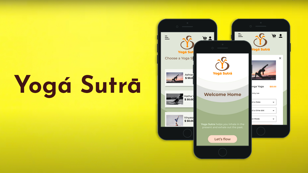 A mobile commerce app for booking yoga classes